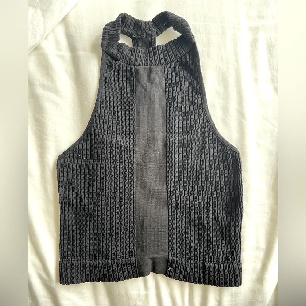 Free People Ribbed Crop Top [Sz. M/L]